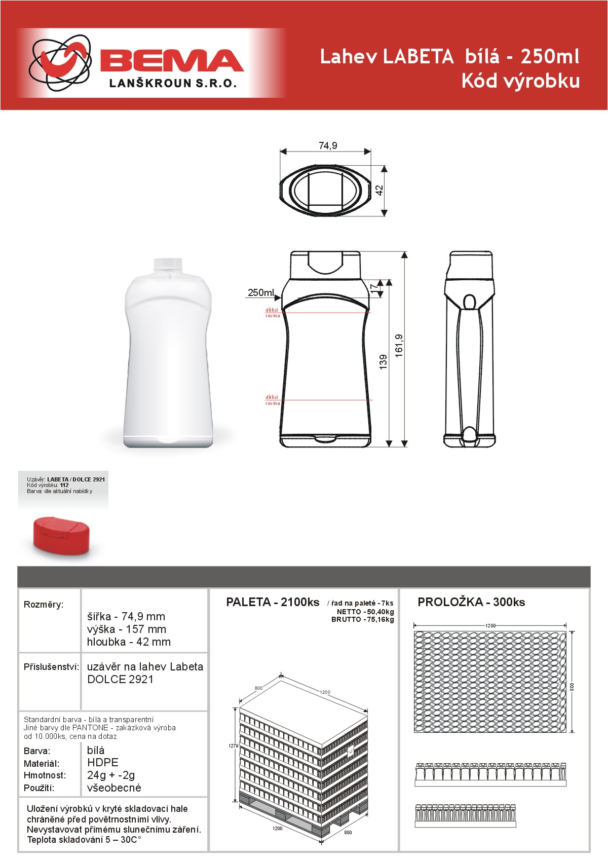 Labeta 250ml 26-5-2021